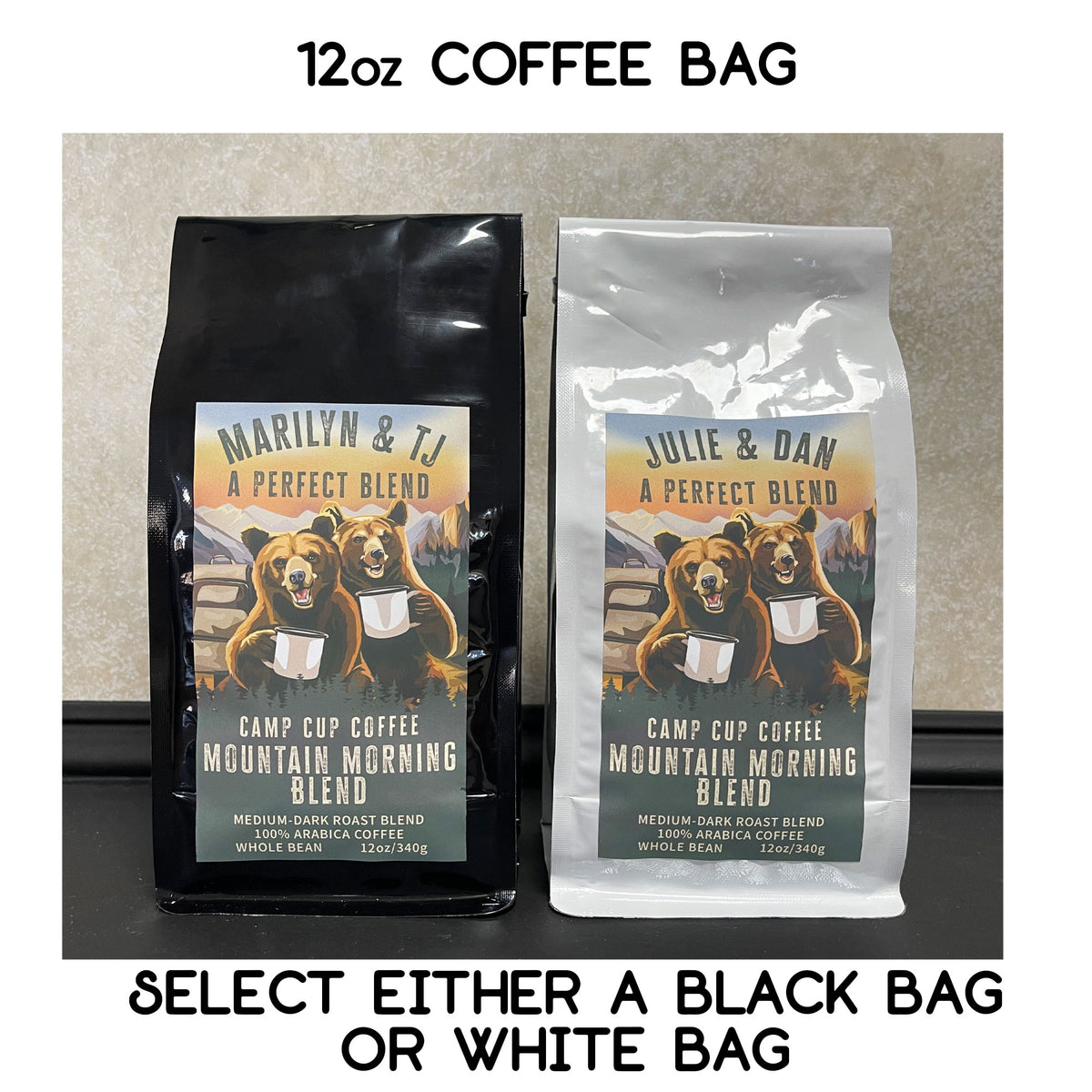 Personalized Bears Coffee Bag